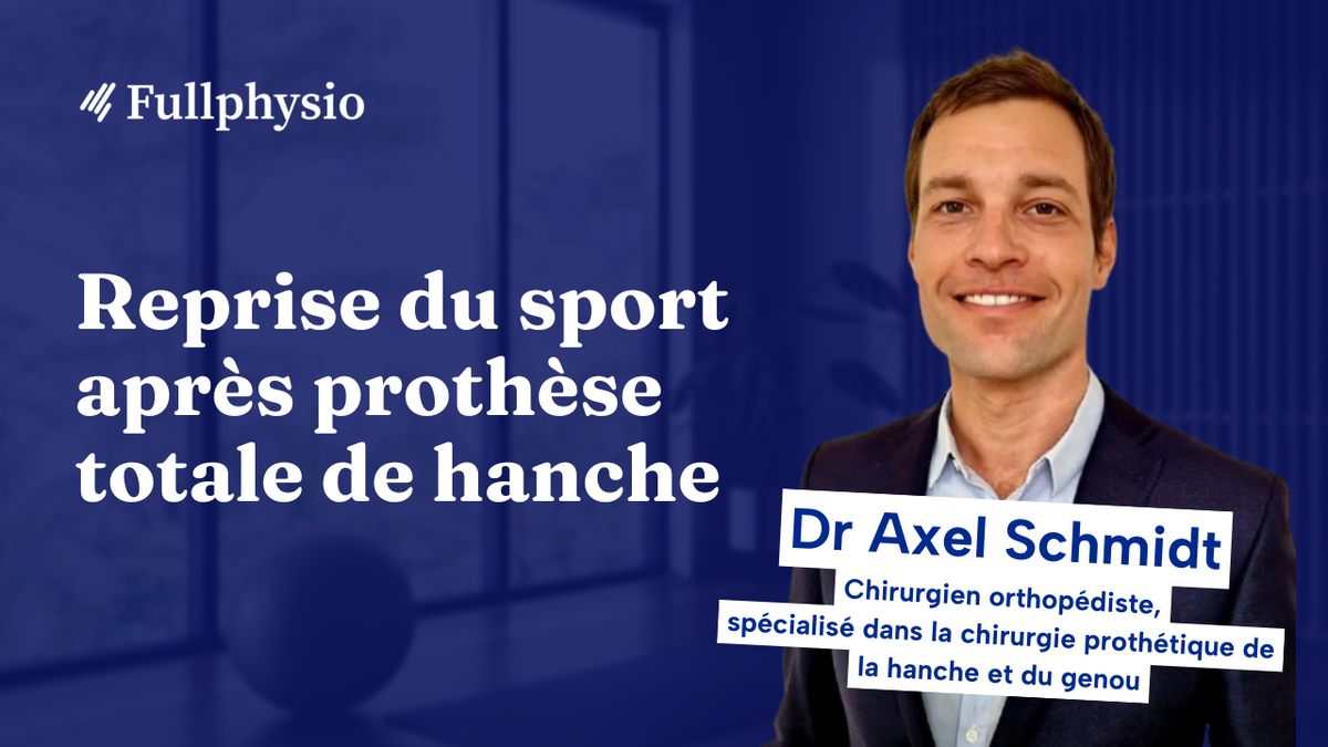 Reprise du sport après prothèse totale de hanche
