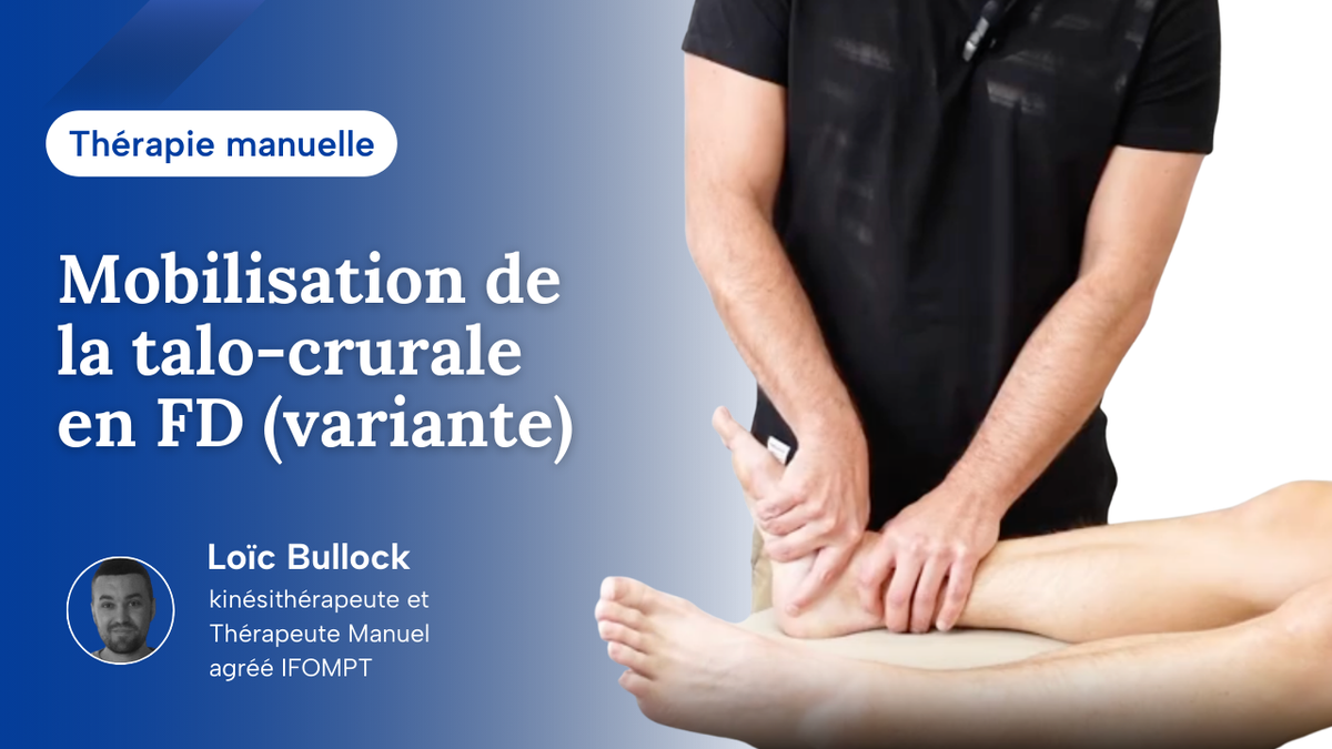 Mob de l'articulation Talo-crurale en FD (variante)