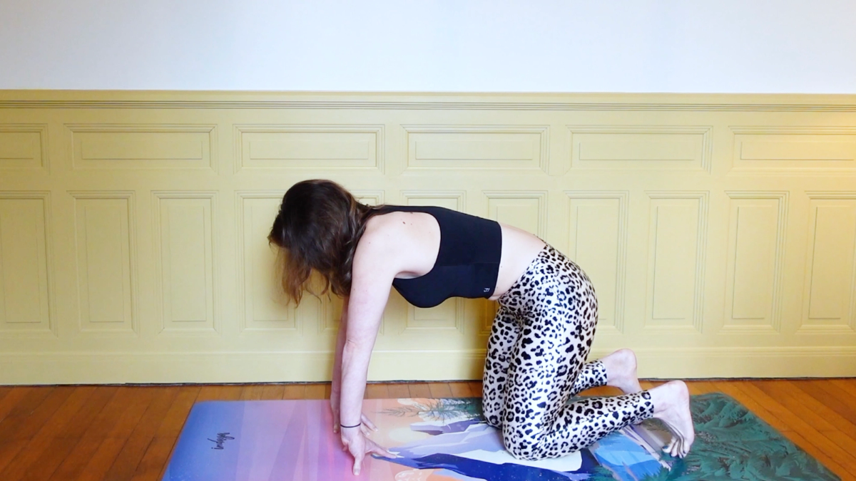 Hand / Shoulder Warm-Up on the Fingertips