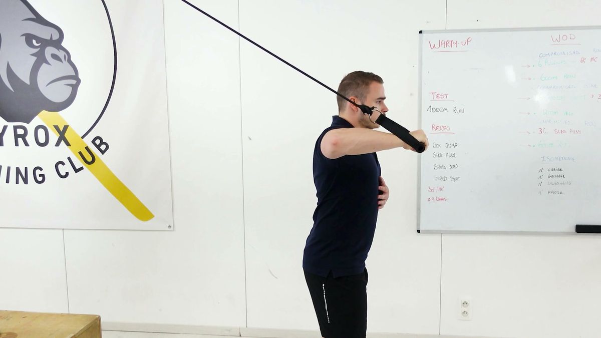 Shoulder Internal Rotation With Elbow at 90° of Abduction