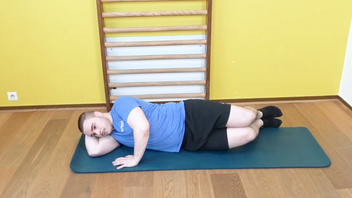 Side-Lying Knee Lifts