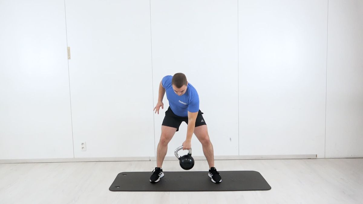 Contrôle de la rotation avec Kettlebell