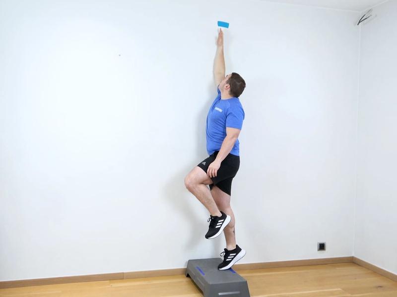 Calf Strengthening With Range Marker, view 2