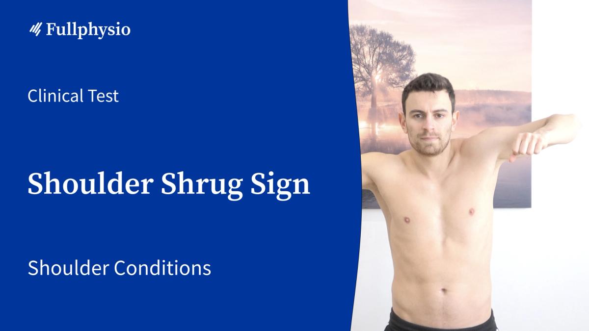 Shoulder Shrug Sign