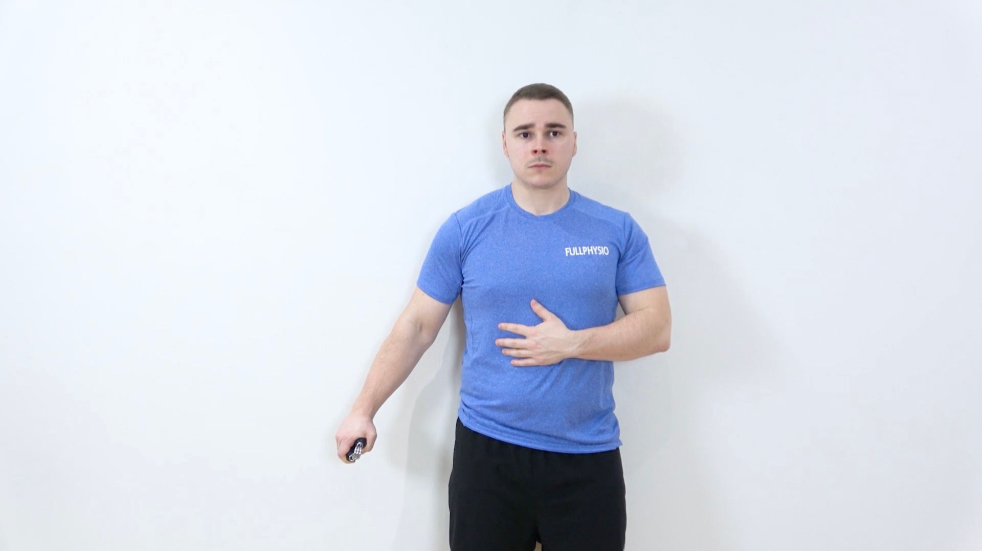 Isometric 30° ABD Strengthening With Grip