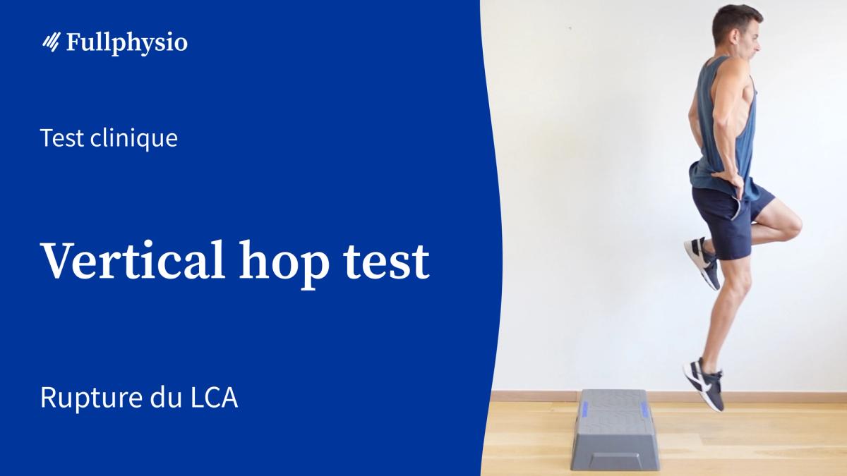 Vertical hop test
