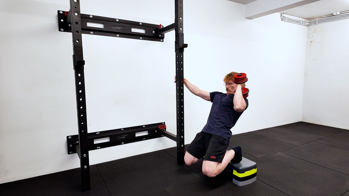Deficit Sissy squat chargé