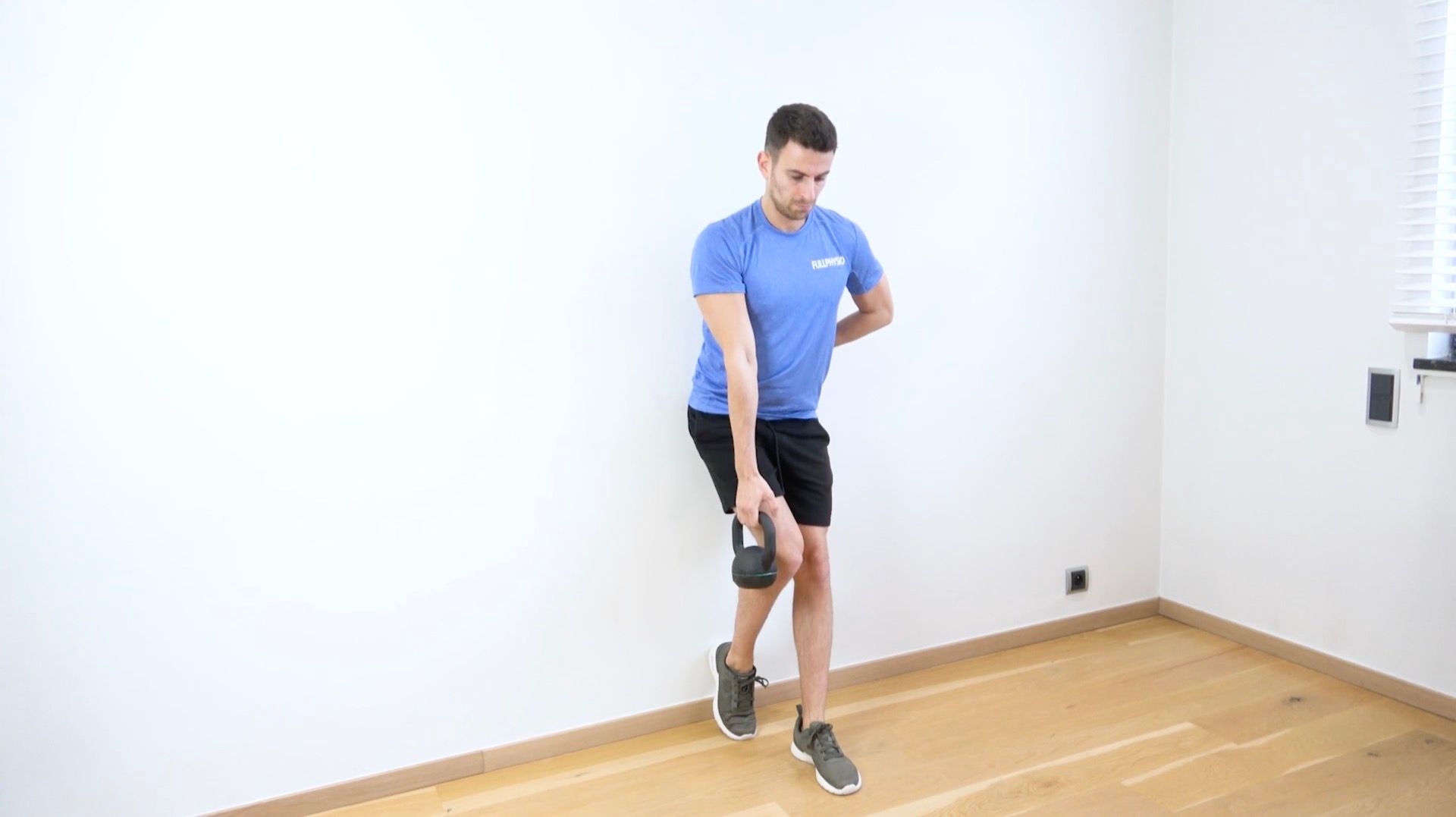 Single-Leg Romanian Deadlift With Weight, view 1