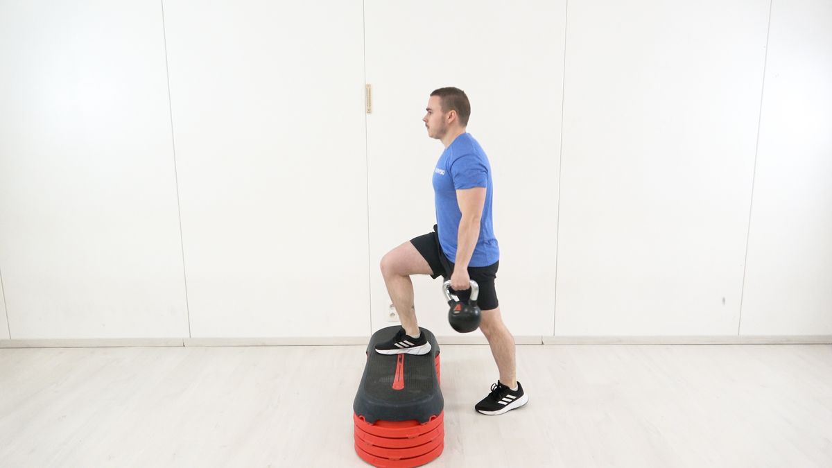 Step Up With 4 Wedges & Weights