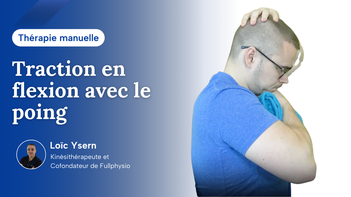 Traction en flexion avec le poing