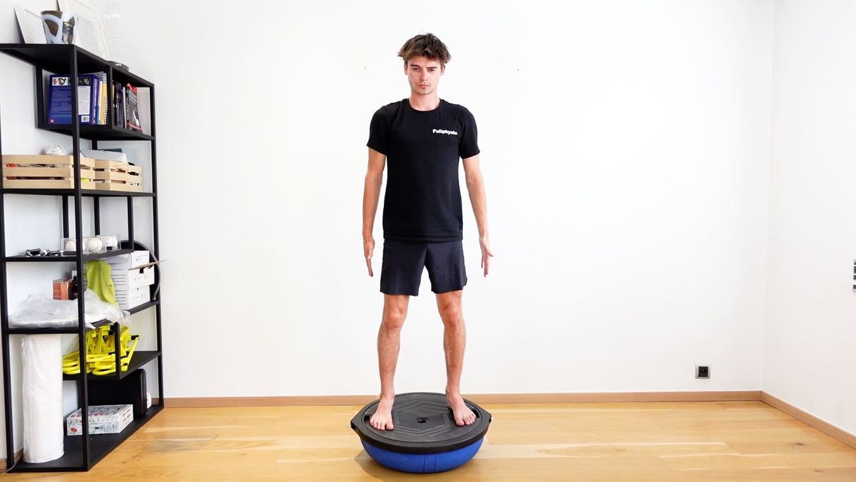 Squat on Bosu