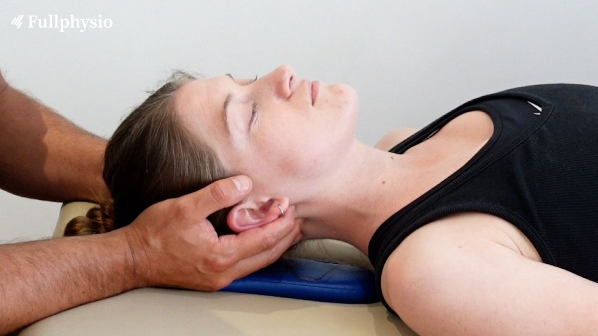 Technique de levée de tension cervicale par facilitation positionnelles - dysfonctionnelle C1/C2