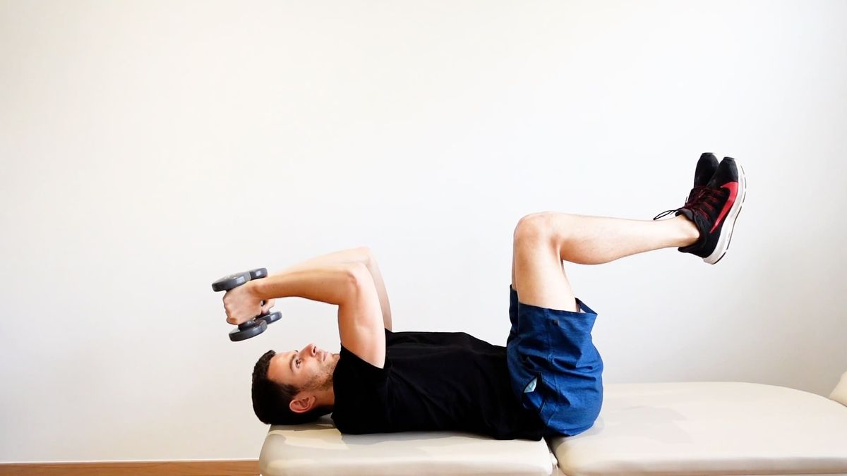 Isometric Forearm Extensor Strengthening