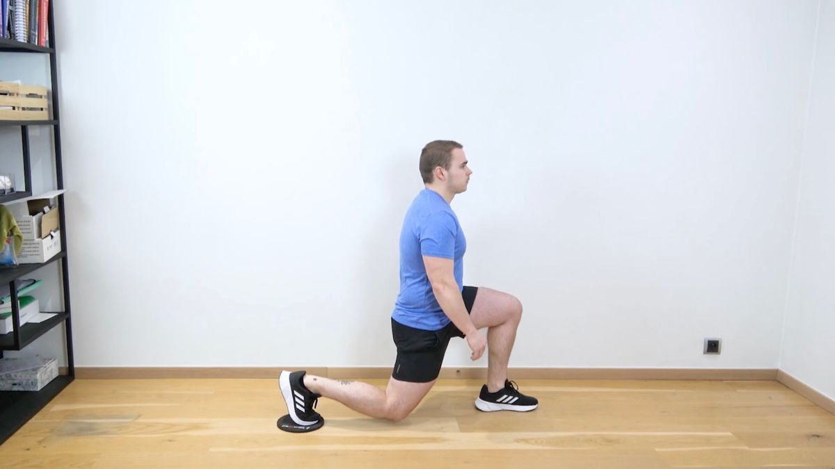 Reverse Lunge With Slide