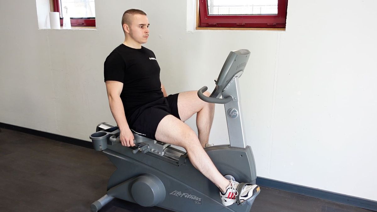 Backward Cycloergometer