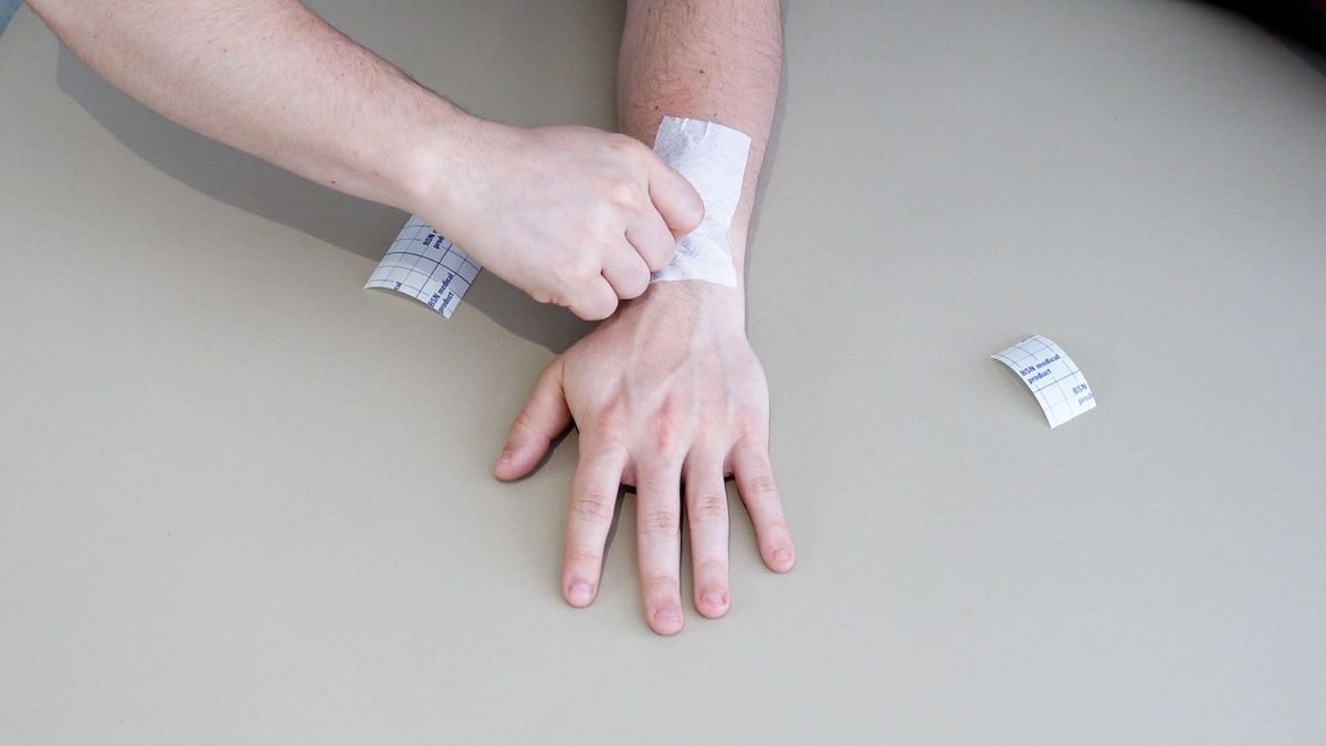 Scar Massage With Tape