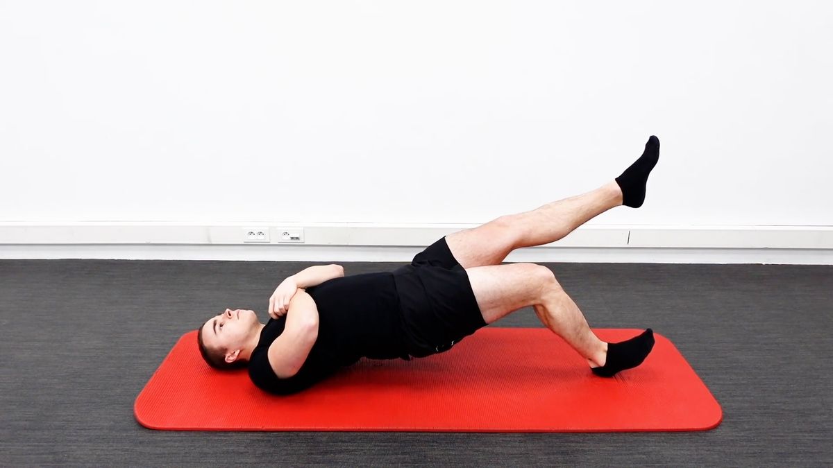 Single-Leg Heel Bridge