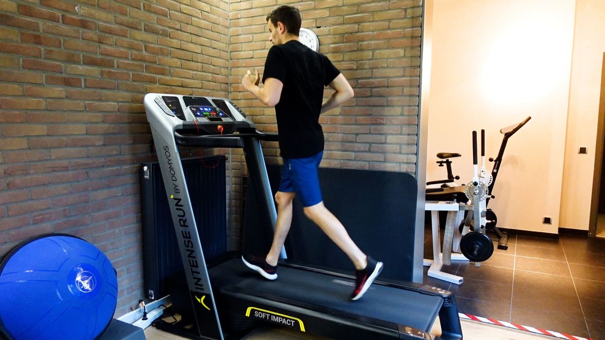Course sur tapis