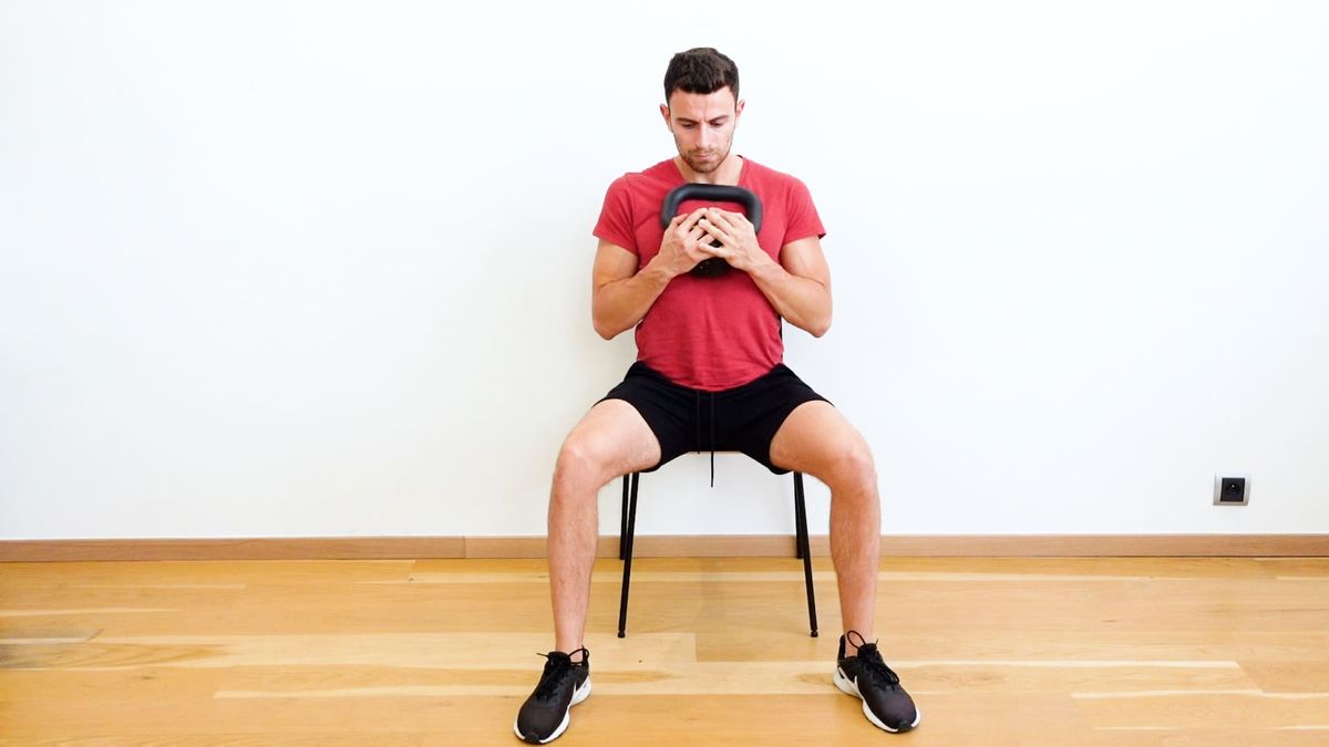 Seated Lower Back Extension Strengthening