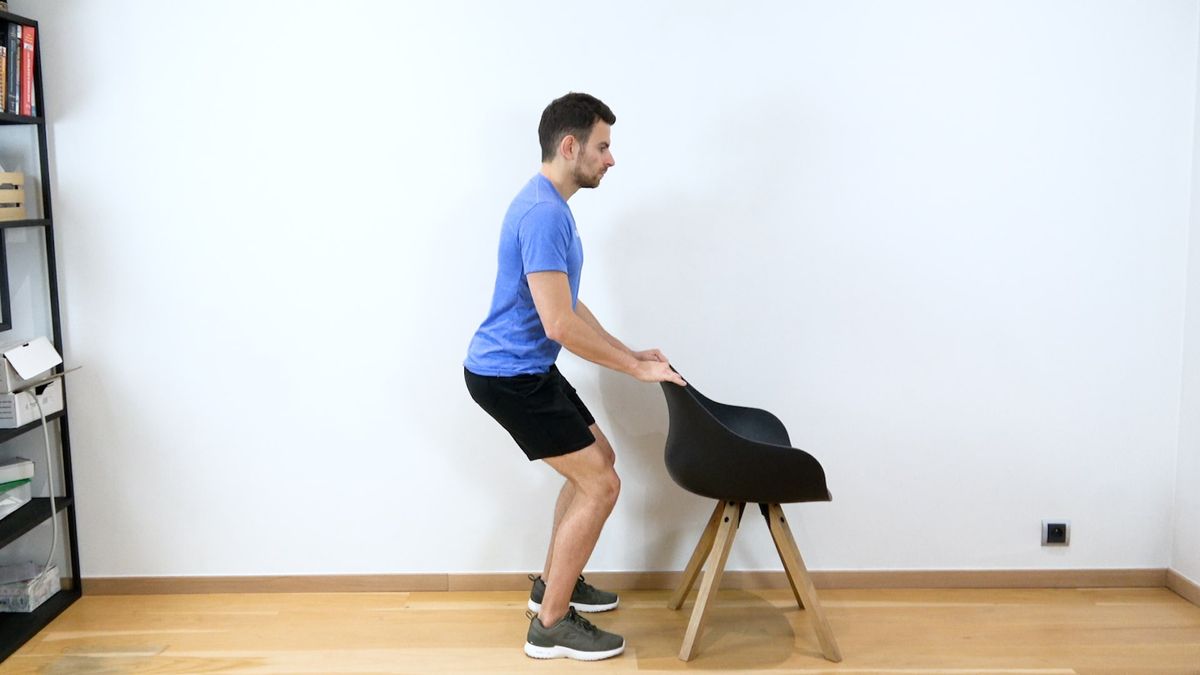 Squat faible amplitude