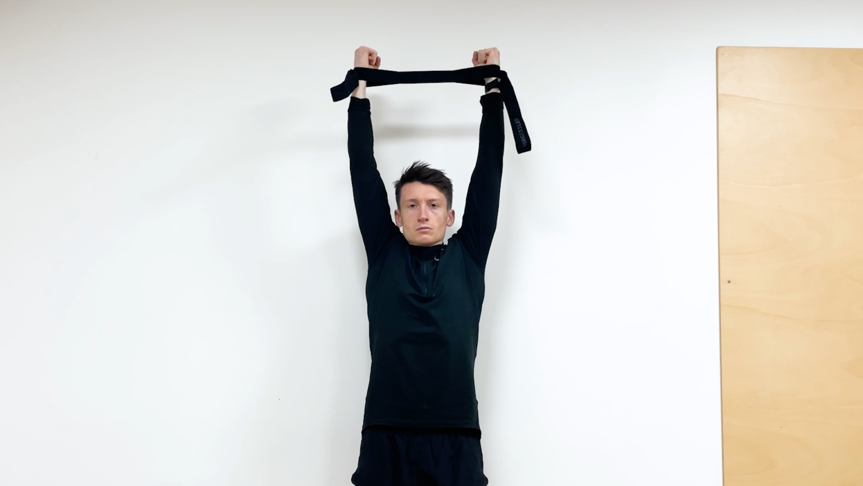 Flexion et rotation externe avec élastique