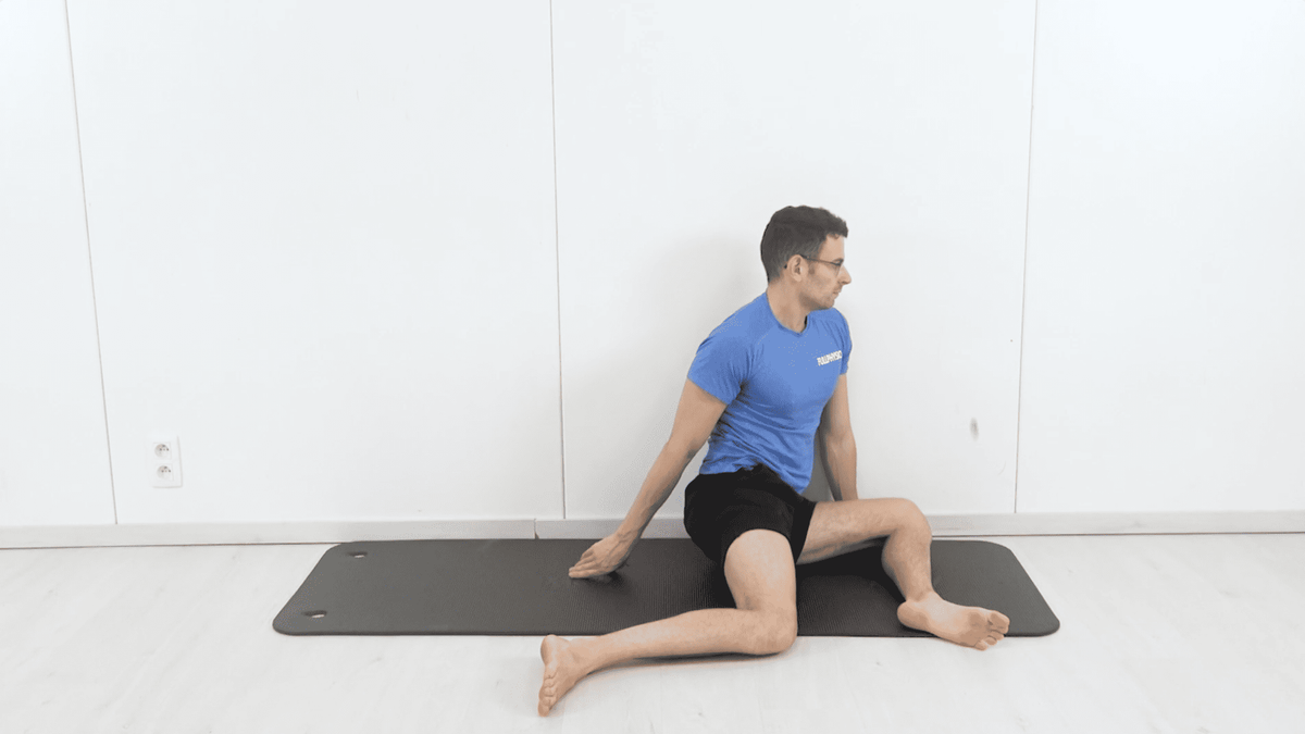 Hip IR / ER Mobility With Wall Support
