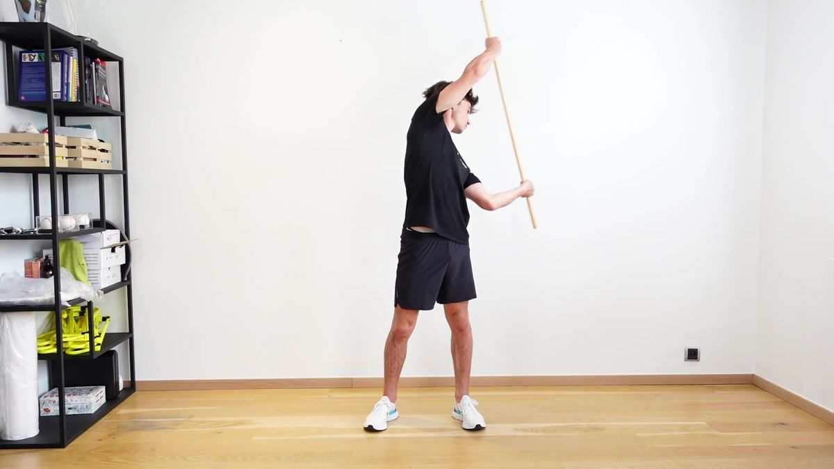 Extension, rotation & inclinaison thoracique