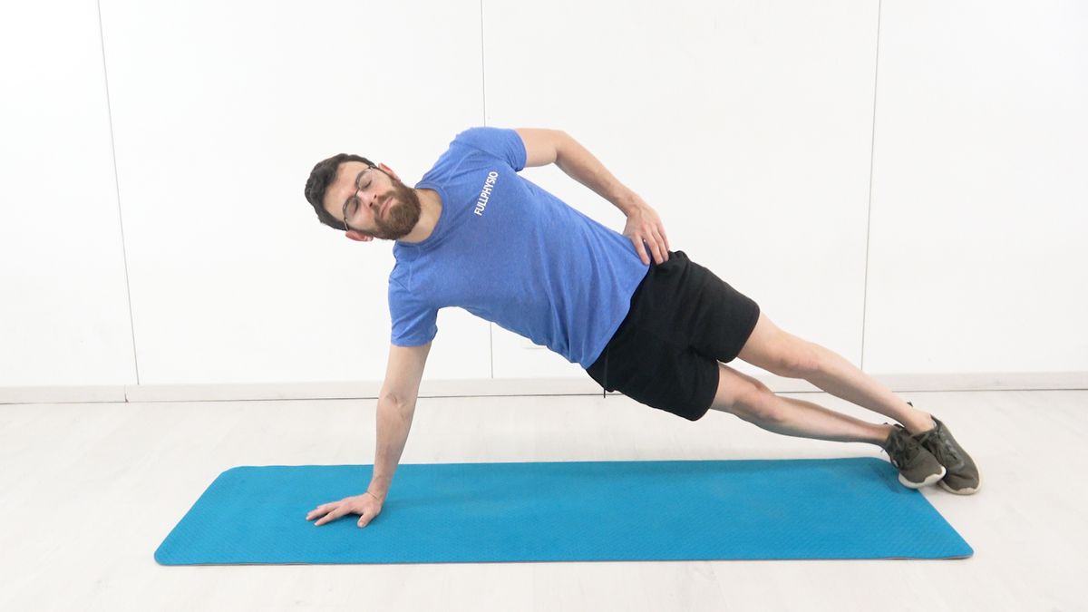 Closed-Chain Shoulder Stabilization With Eyes Closed