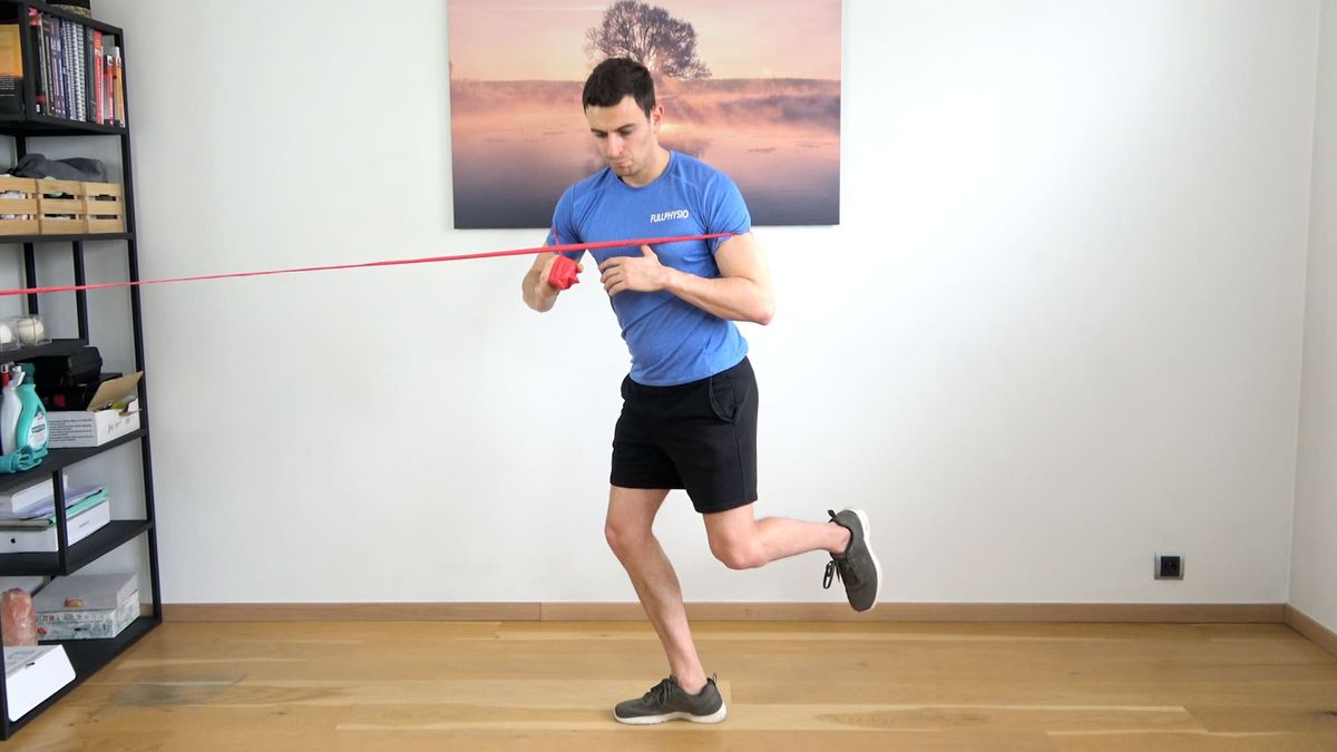 Flexion & RE de hanche contre résistance