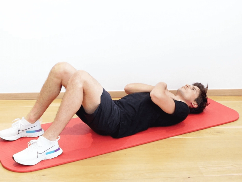 Maintained Glute Bridge, view 1