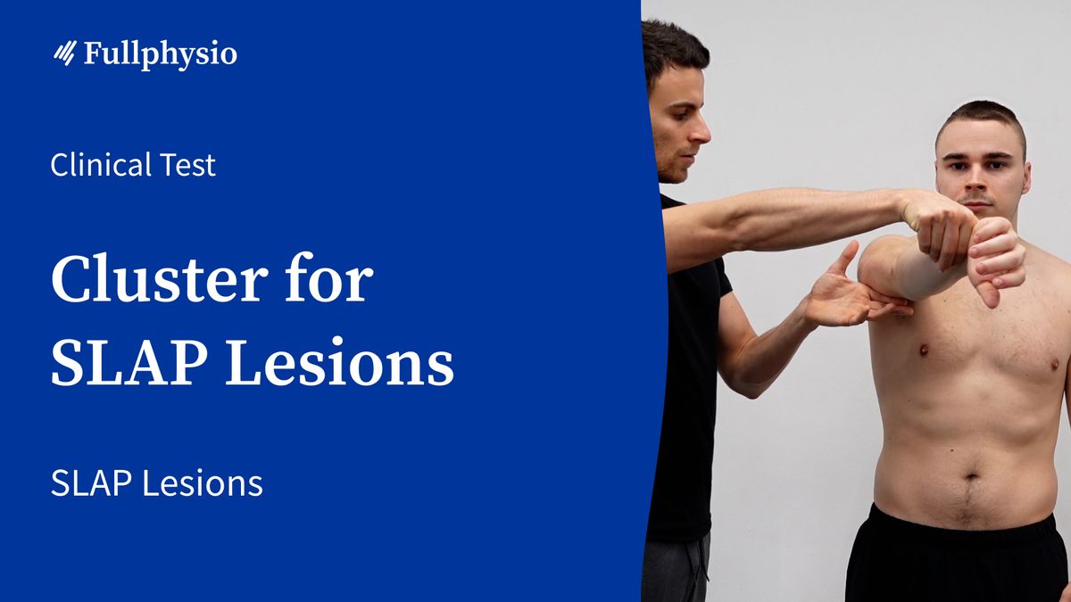 Cluster for SLAP Lesions