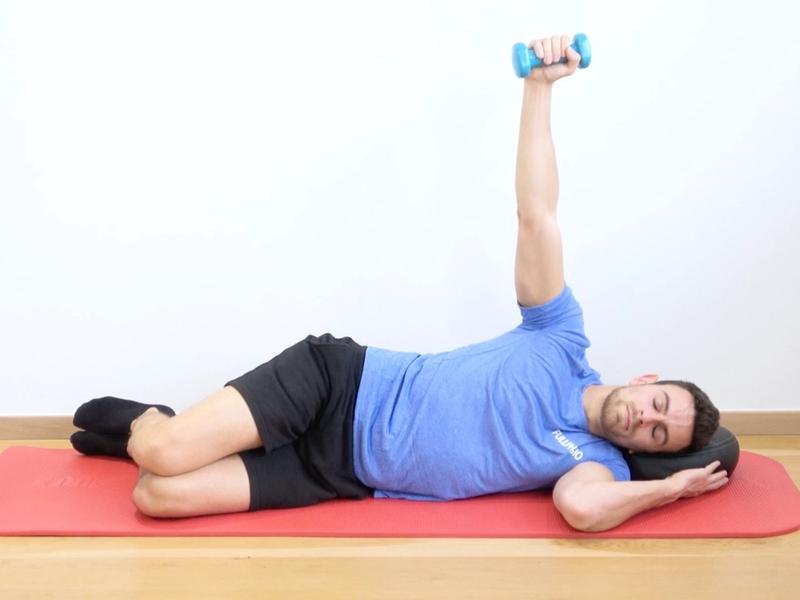 Eccentric Abductor Strengthening, view 1