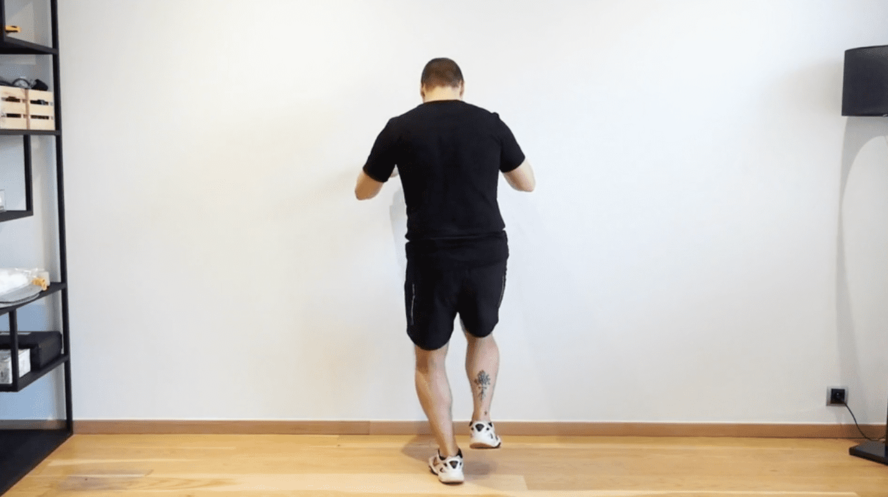 Single-Leg Hopping, view 1