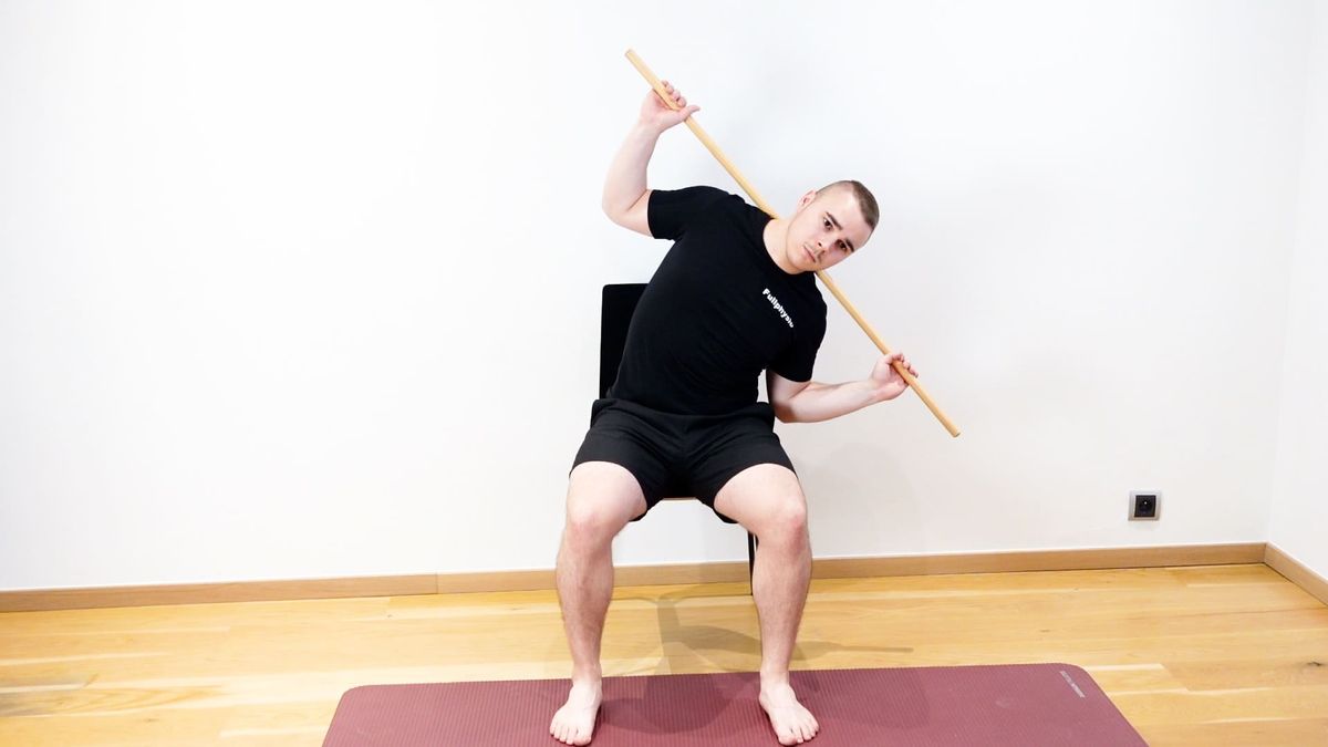Incline With Stick