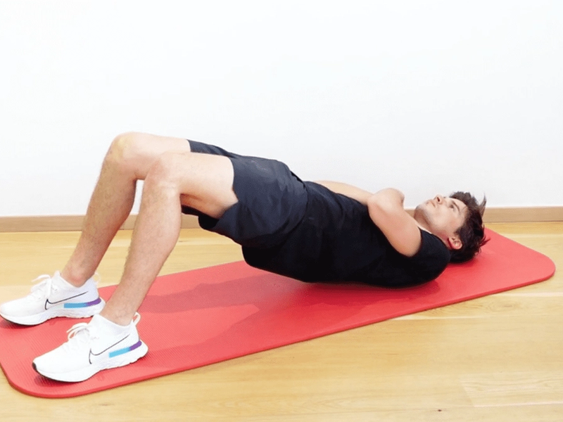 Maintained Glute Bridge, view 2