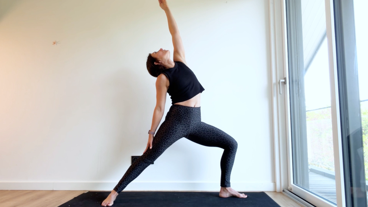 Reverse Warrior Pose