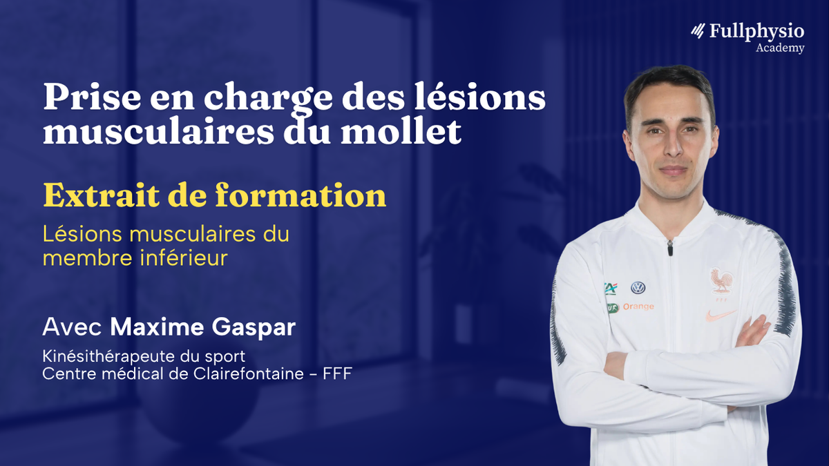 Prise en charge des lésions musculaires du mollet