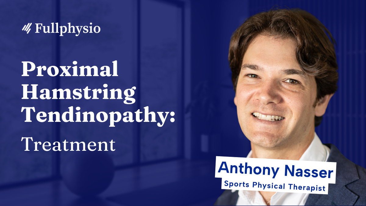 Proximal Hamstring Tendinopathy: Treatment