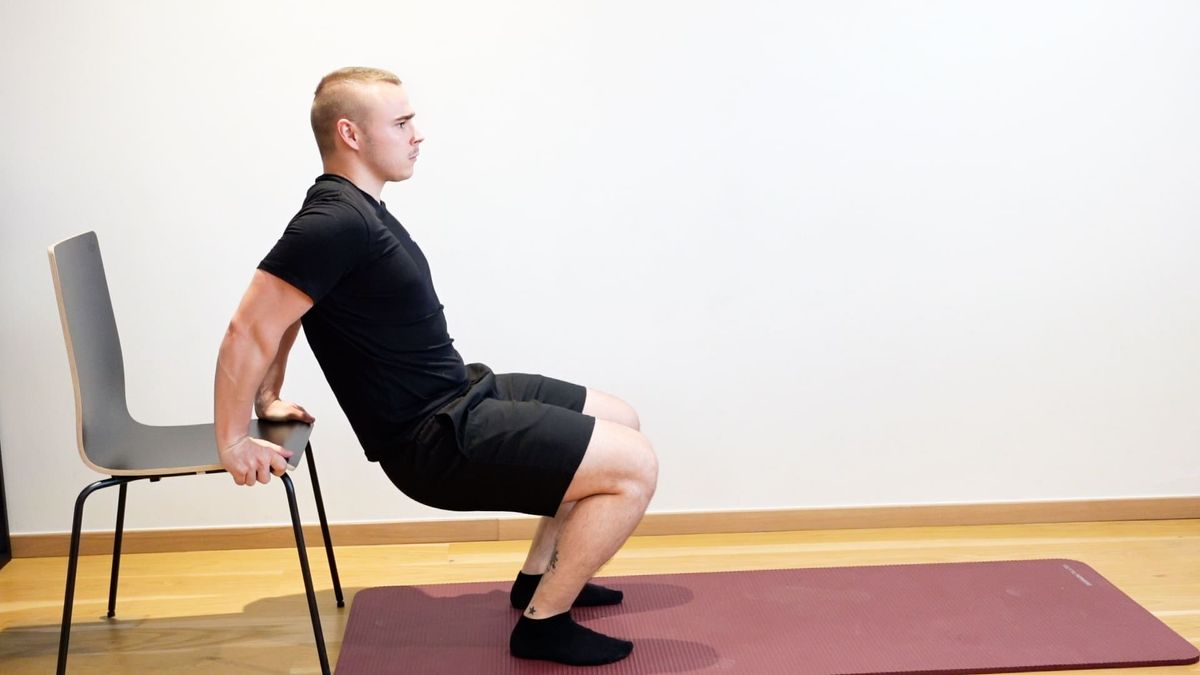 Weight-Bearing Dorsiflexion Mobilization With Knees Bent