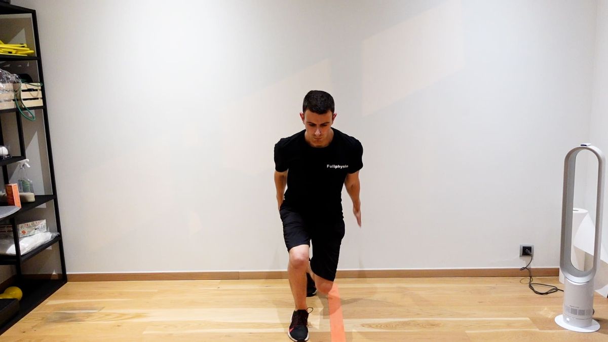 Dynamic Lunges With Jumps
