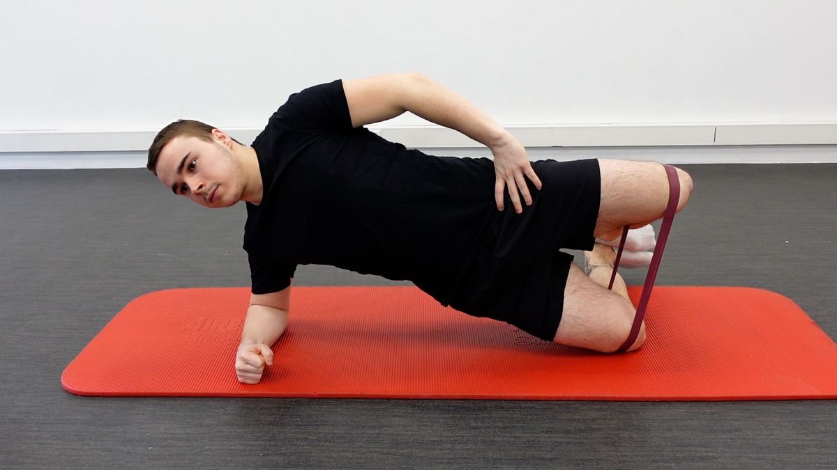 Gainage latéral avec ABD hanche isométrique