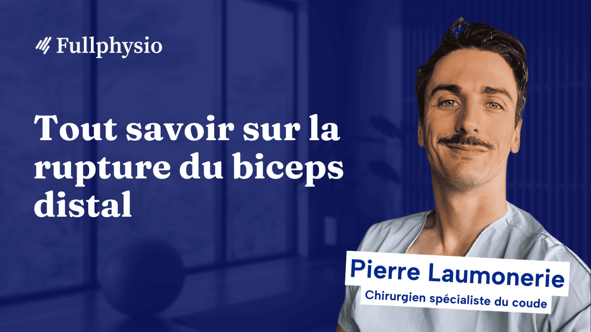 Tout savoir sur la rupture du biceps distal