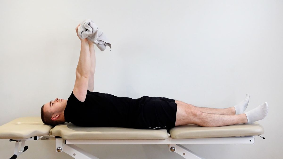 Press Up With Towel