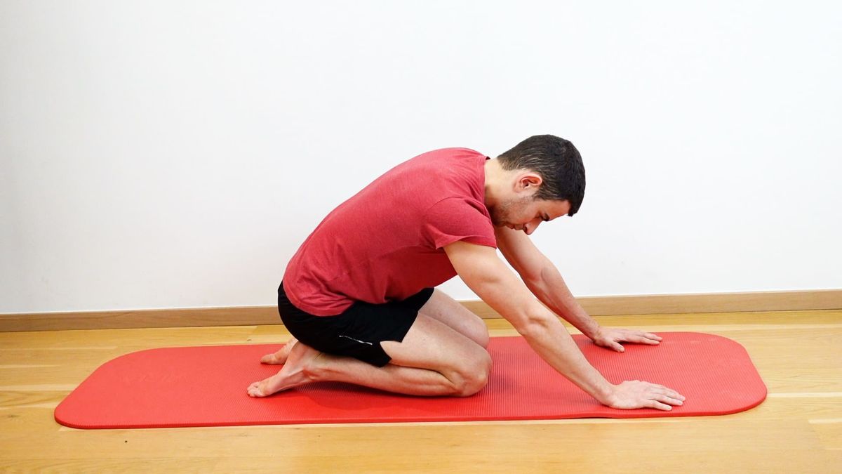 Mobilisation en flexion plantaire