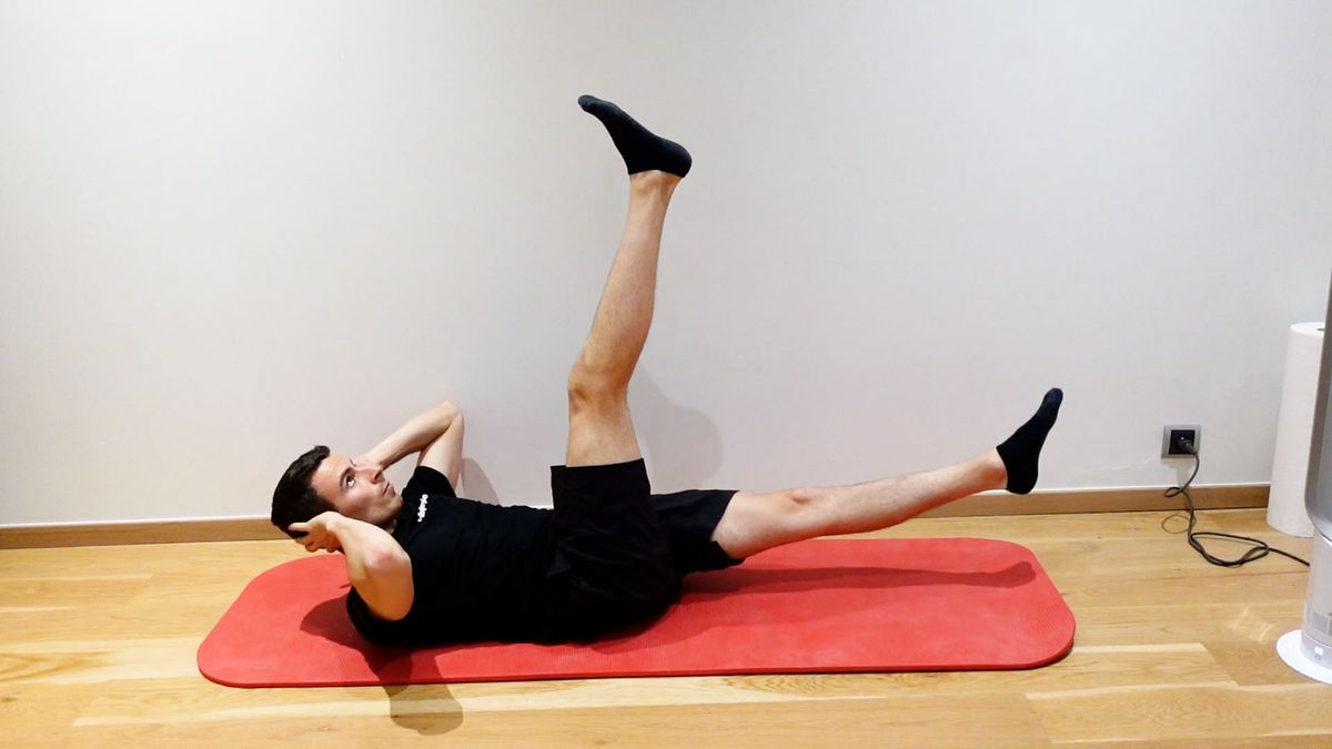 Abdominal Strengthening With Eccentric HS Component