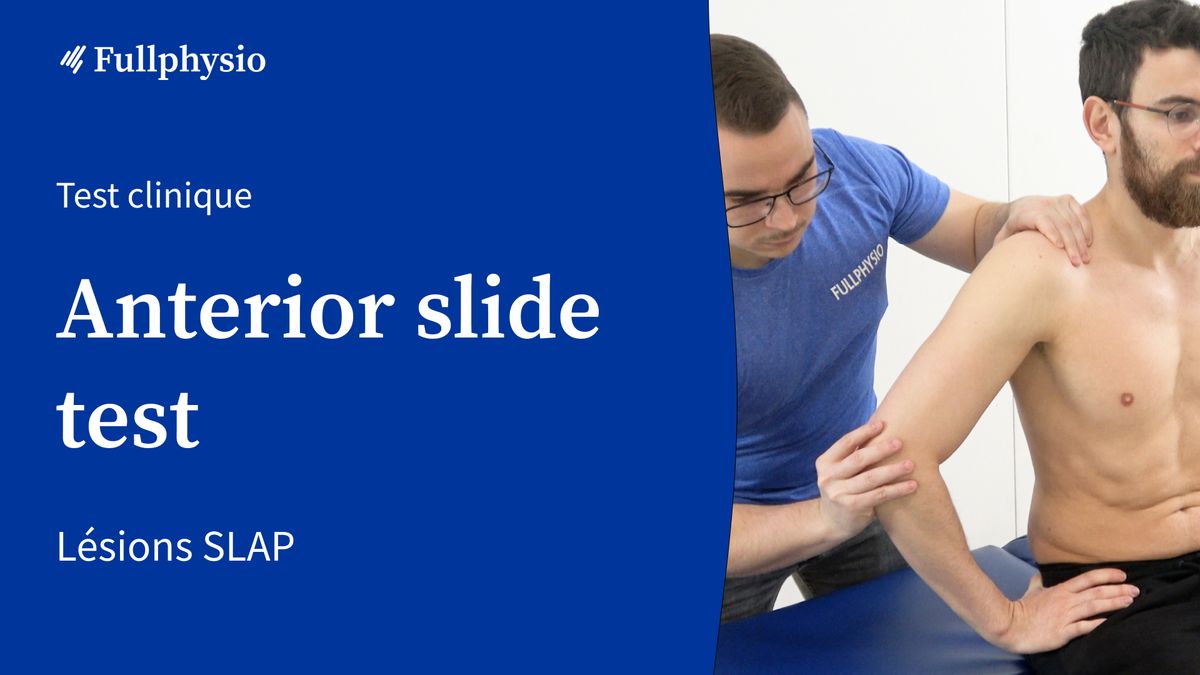 Anterior slide test