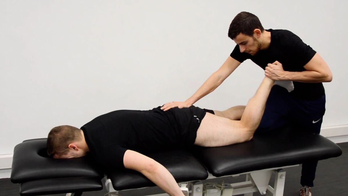 Eccentric Knee Flexion With Manual Resistance