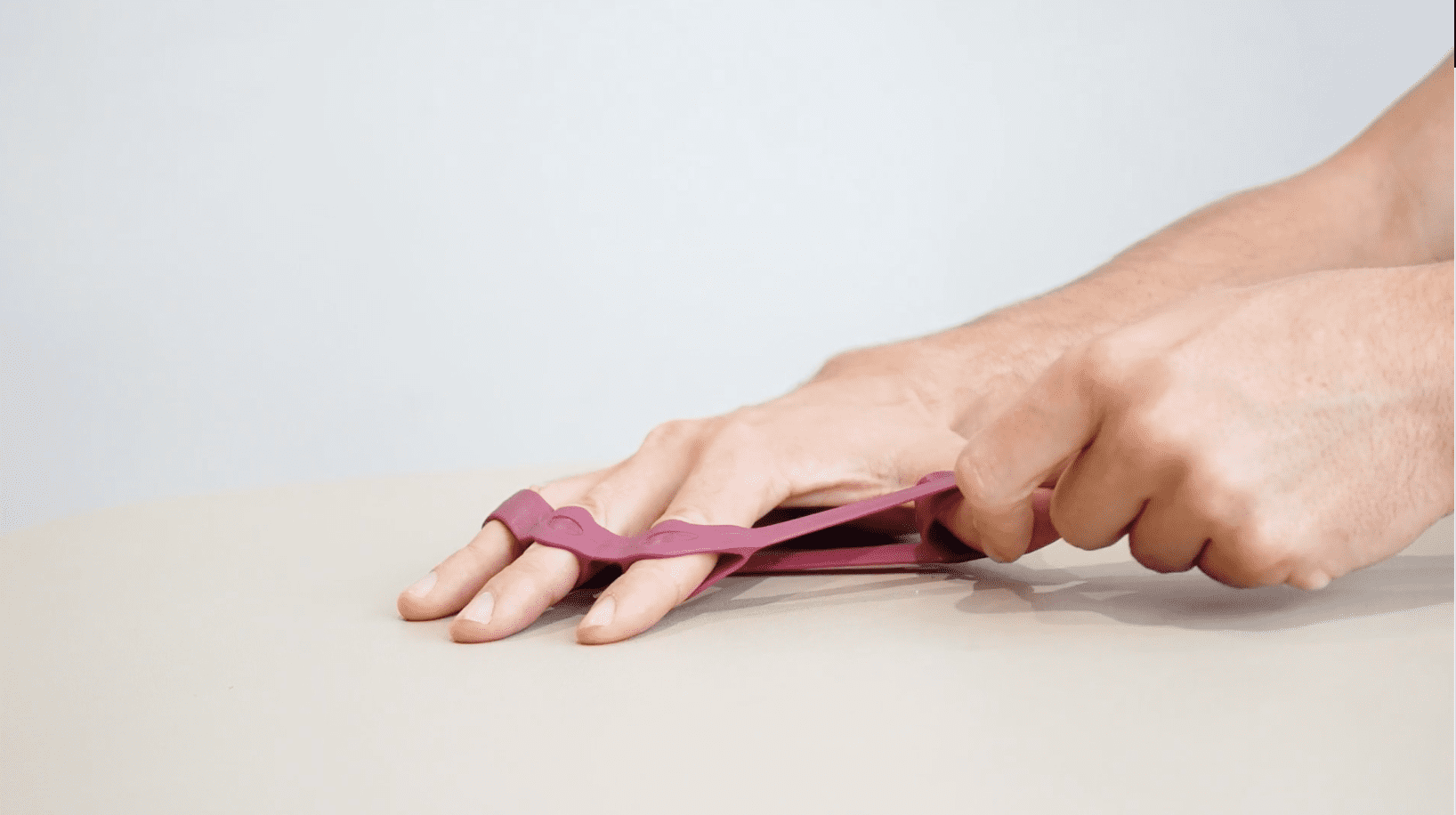 Eccentric Thumb ABD Strengthening, view 1