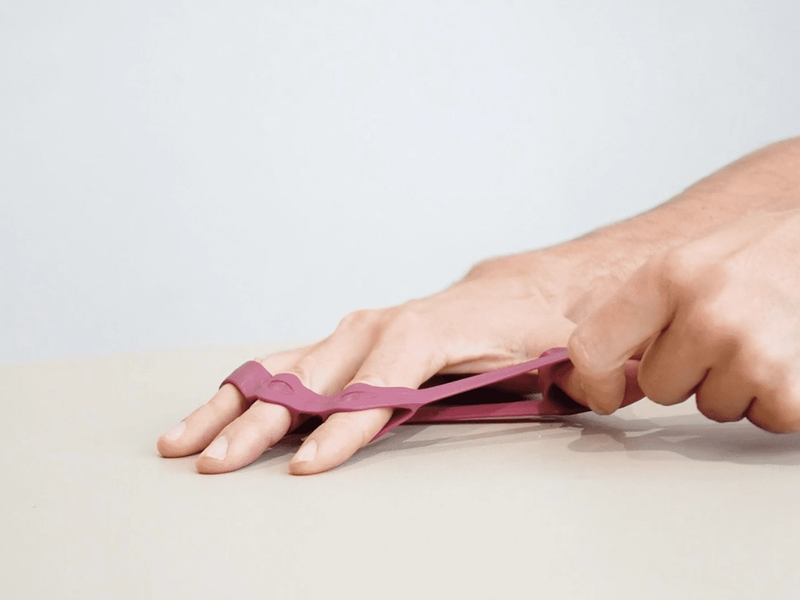 Eccentric Thumb ABD Strengthening, view 1