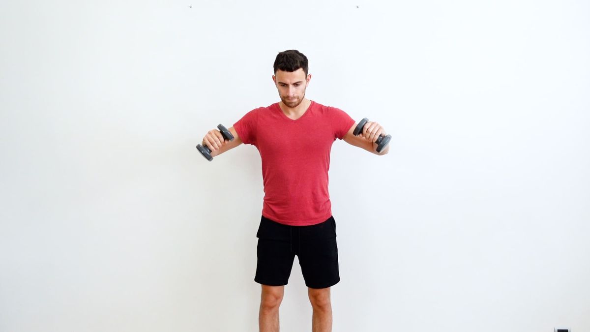 Isometric Shoulder ABD Strengthening (30° ABD)